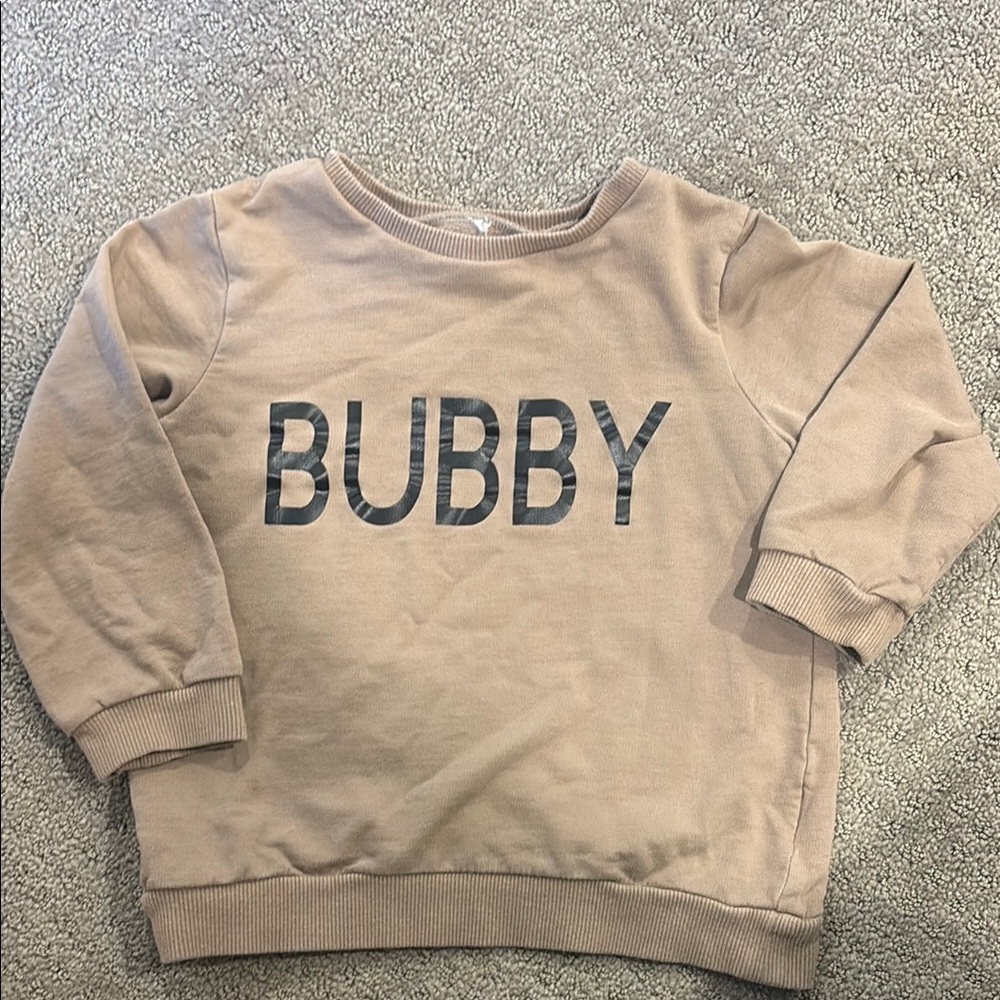 Toddler Tan Sweatshirt